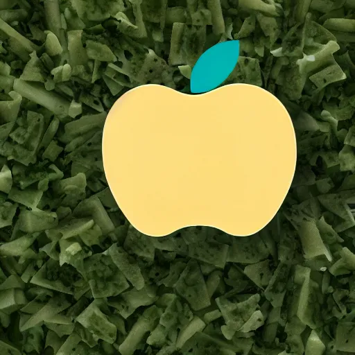 Prompt: apple made of cheese