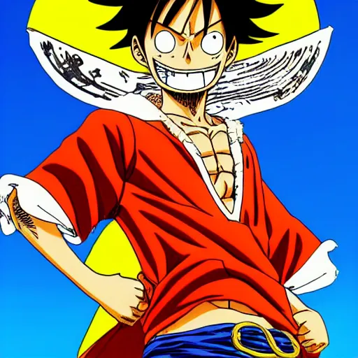 Image similar to luffy by eiichiro oda