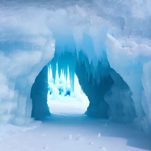 Image similar to ice cave