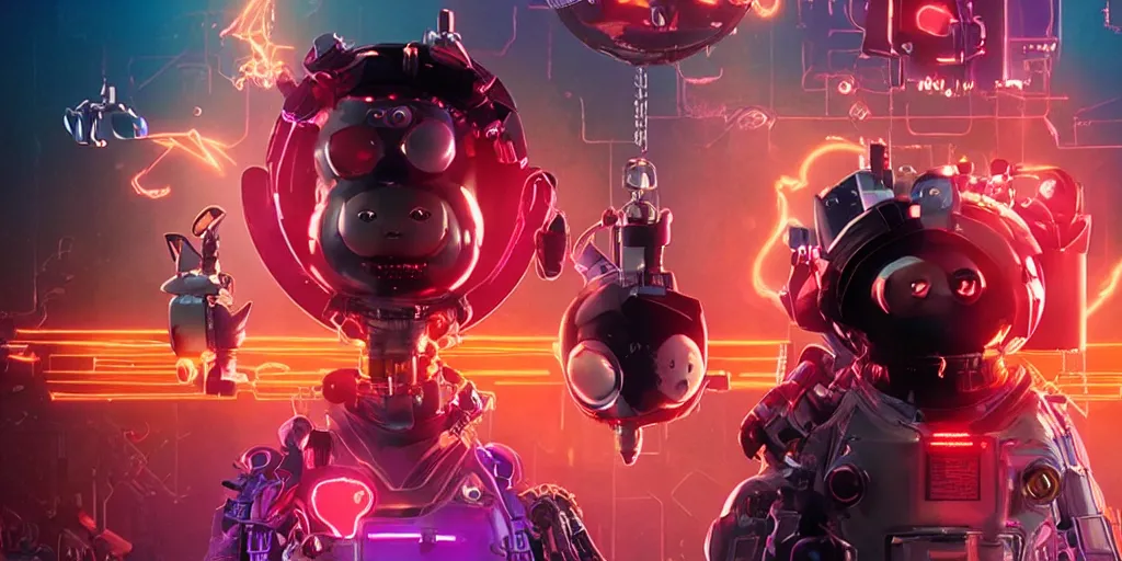 Prompt: netflix screenshot still of the season 5 of love, death and robots, highly detailed, official screenshot, official art