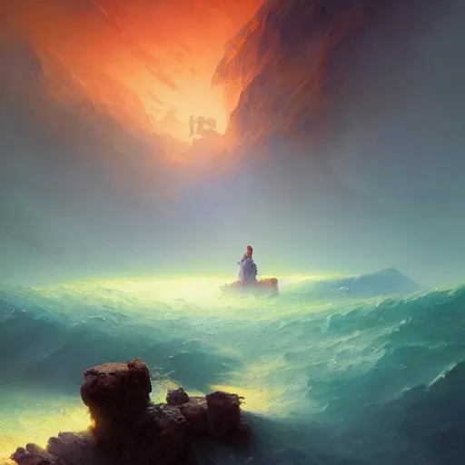 Image similar to french toast made by ivan aivazovsky, peter mohrbacher, greg rutkowski volumetric light effect broad light oil painting painting fantasy art style sci - fi art style realism premium prints available artwork unreal engine