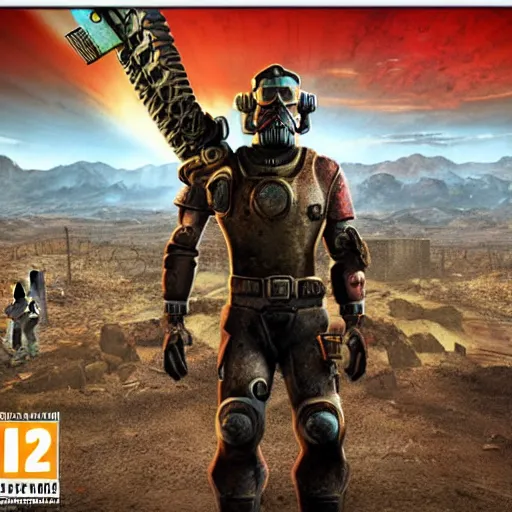 Image similar to fallout : new vegas 2 box art