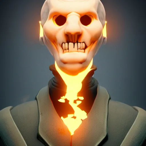 Prompt: voldemort, clash royal style characters, unreal engine 5, octane render, detailed, brawl stars, cinematografic, cinema 4 d, artstation trending