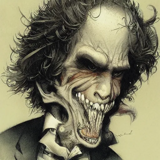 Prompt: mr hyde high resolution, high quality, by jean - baptiste monge