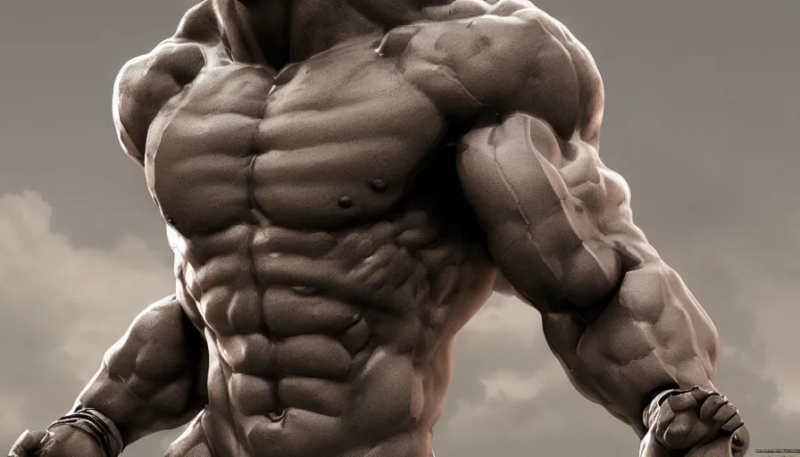 Image similar to Statue of John Cena, hyperdetailed, artstation, cgsociety, 8k