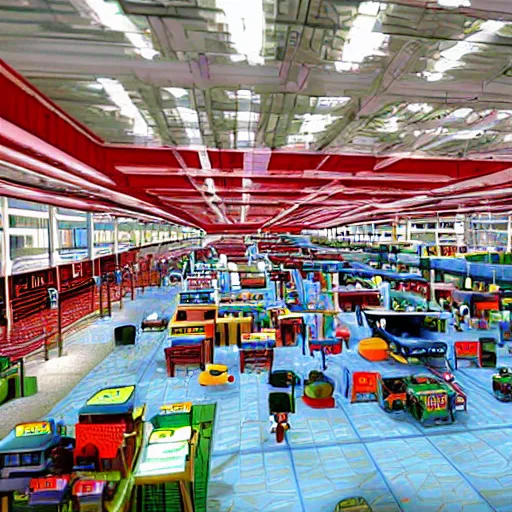 Prompt: Inside the TSMC factory hyperrealistic photorealistic render by Pixar