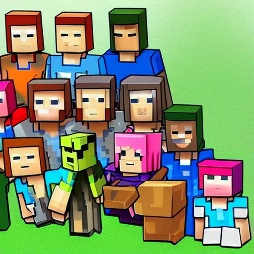 Image similar to dream minecraft smp fanart