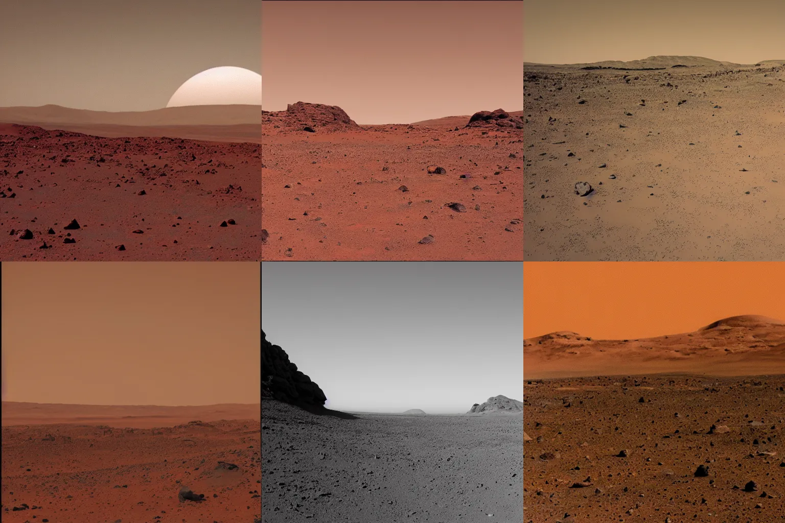 Prompt: a professional photography of a jungle on the mars