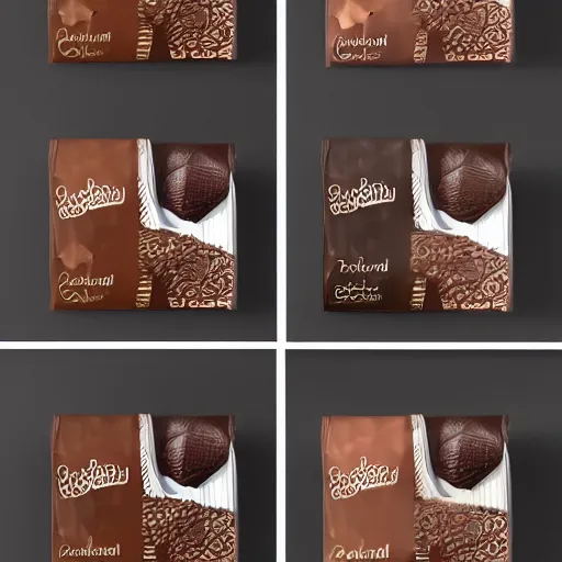 Image similar to chocolate packaging design