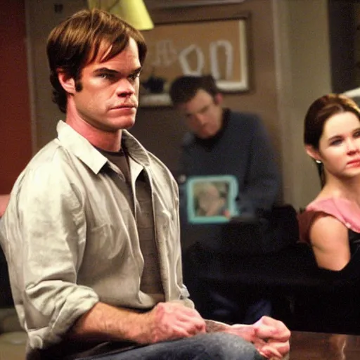 Image similar to dexter morgan on gilmore girls 2 0 0 1