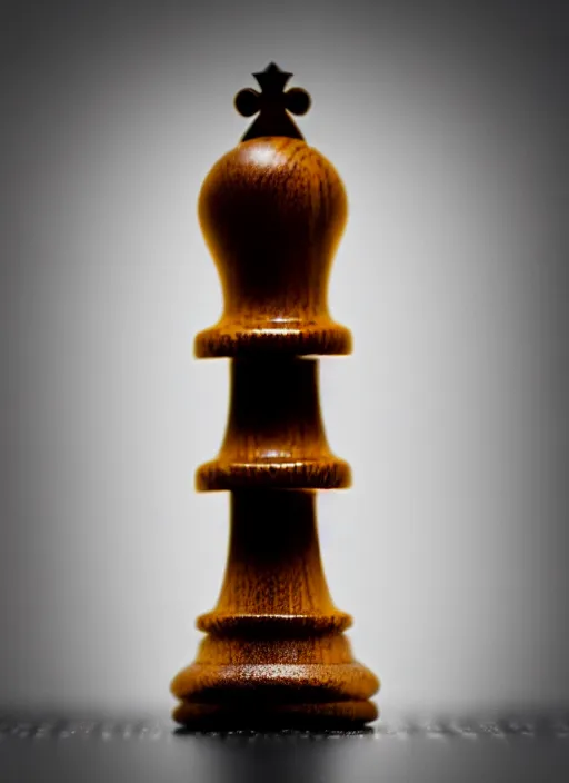 Prompt: ( queen chess piece chiseled from oak, sharp focus, photorealism, soft diffuse autumn lights, some sun light ray, dark room wall, canon 5 d 5 0 mm lens