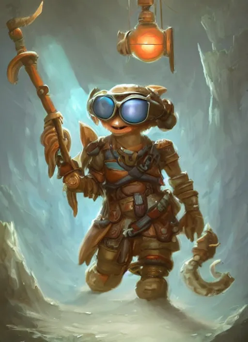 Prompt: cute little anthropomorphic cleaner shrimp sealer wearing light goggles, tiny, small, miniature animal, baby animal, short, pale blue armor, cute and adorable, pretty, beautiful, DnD character art portrait, matte fantasy painting, DeviantArt Artstation, by Jason Felix by Steve Argyle by Tyler Jacobson by Peter Mohrbacher, cinematic lighting