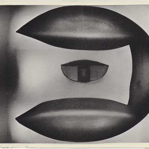 Prompt: The ‘Naive Oculus’ by Man Ray, auction catalogue photo, private collection, on display from the estate of Max Ernst