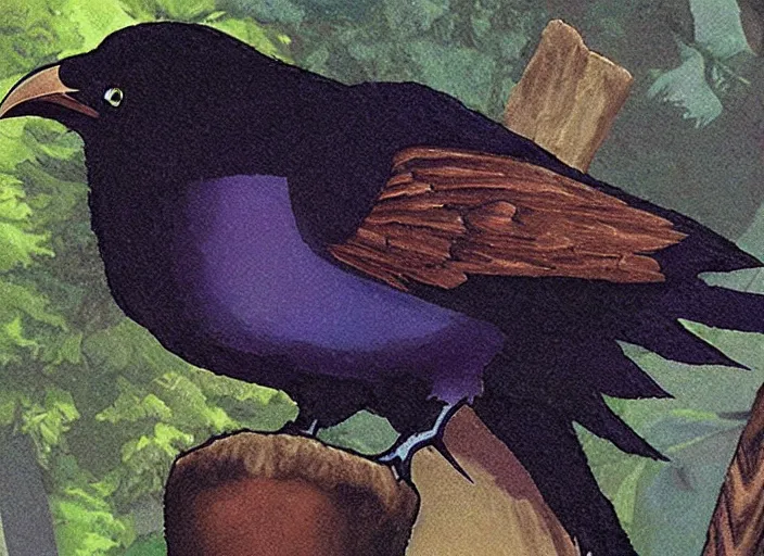 Image similar to a raven. ocarina of time nintendo 6 4 ( 1 9 9 4 )