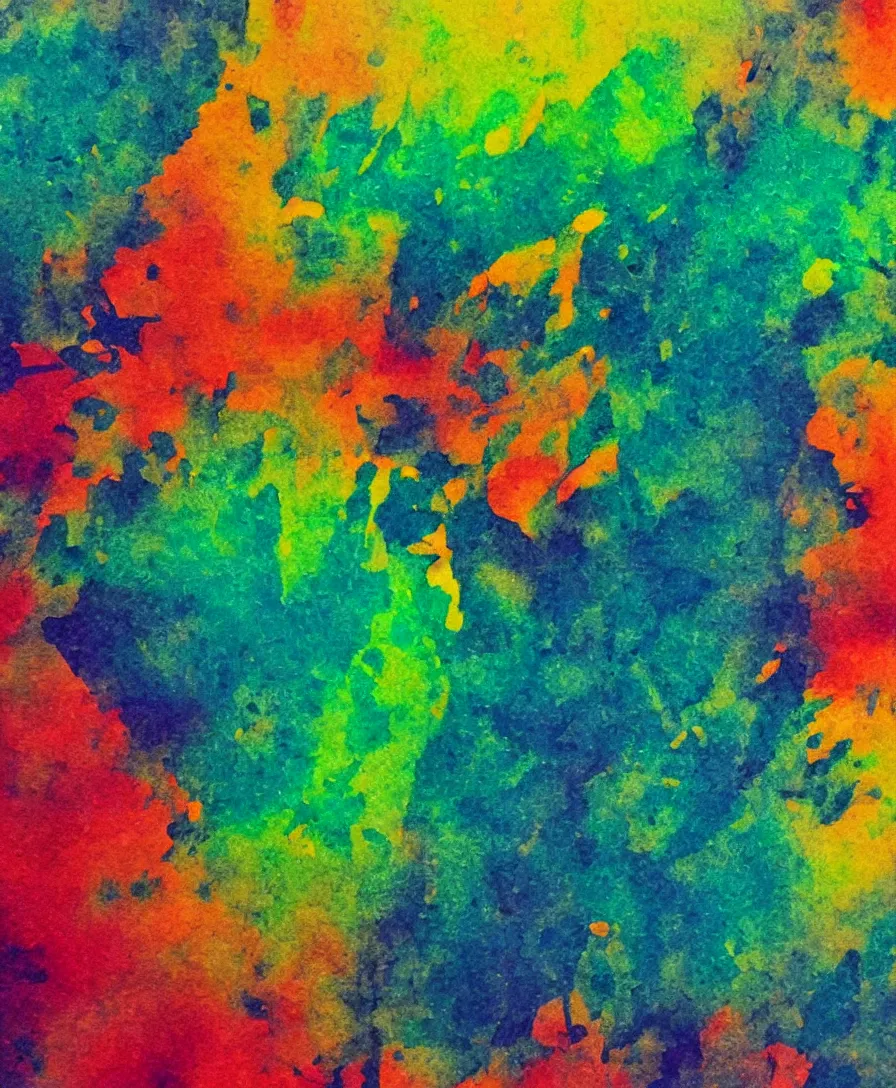 Prompt: oil in water color saturate psychodelic abstract beautiful artstation photography product photography soft