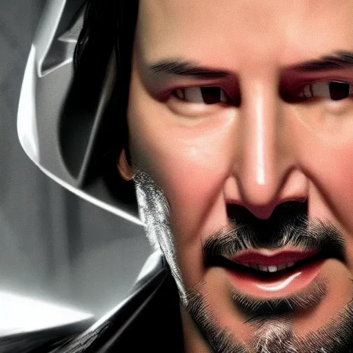 Image similar to Keanu reeves As Dr. doom 4K quality super realistic