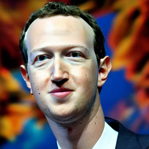 Image similar to Mark Zuckerburg's true form