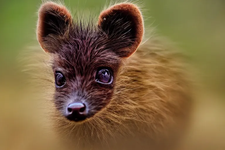 Image similar to a pudu kodkod!!! hybrid! hyper realistic!! realistic lighting!! wildlife photographer of the year!!! bold natural colors, national geographic, hd, wide angle, 8 k