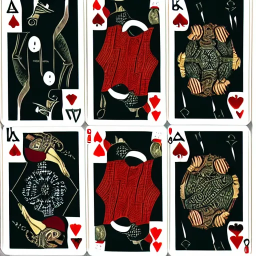 Image similar to a group of otherworldly creatures playing cards, by wayne barlow