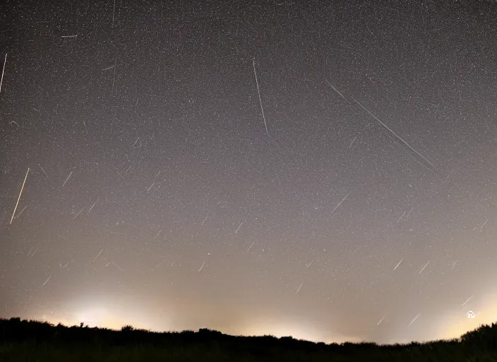 Image similar to perseid meteor shower