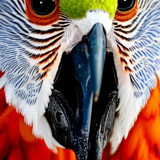 Image similar to close up of a beautiful macaw pheasant