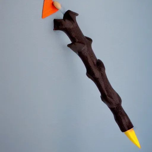 Image similar to fisher price bat with nails, full photo, photography, realistic