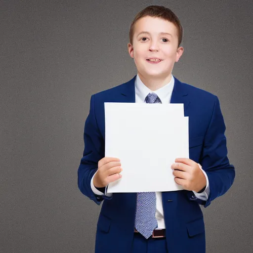 Prompt: corporate portrait, junior sales executive hungry for money, professional studio lighting