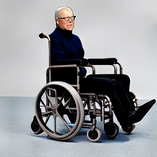 Image similar to jonathan ive dieter rams ergonomic wheelchair 🦽🦼 ( 2 0 2 1 )