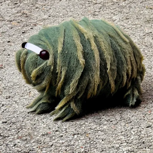 Image similar to large tardigrade with fur