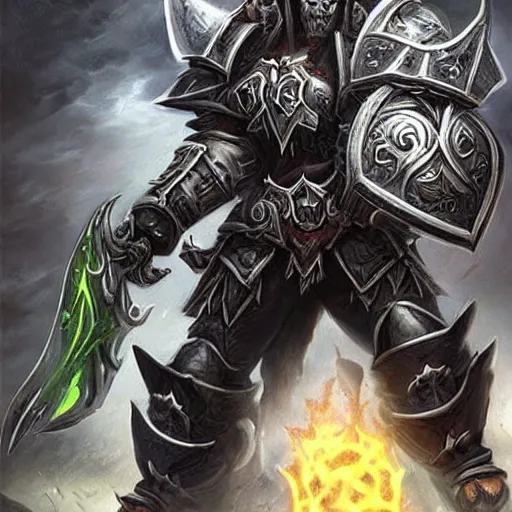 Image similar to world of warcraft chad lich king