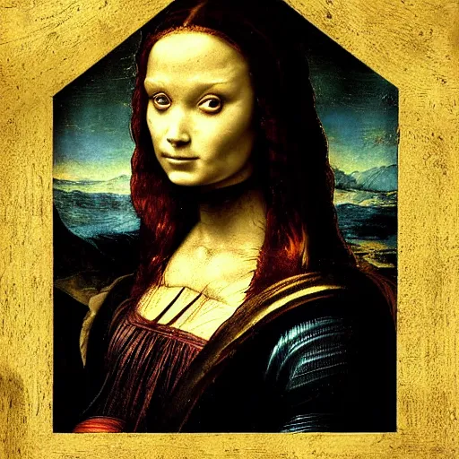 Image similar to The Last Alien Super, by Leonardo da Vinci