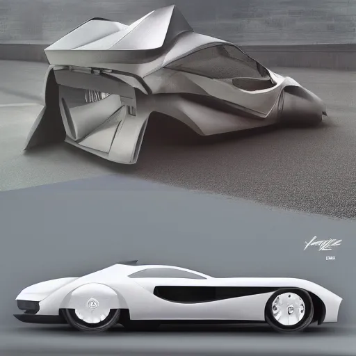 Prompt: khyzyl saleem car : medium size: 7, u, x, y, o medium size form panels: motherboard medium size forms : Kazimir Malevich big size forms : zaha hadid architecture big size forms: brutalist medium size forms: sci-fi futuristic setting: Ash Thorp car: ultra realistic phtotography, keyshot, unreal engine 5, high reflections oil, liquid high glossy, high specularity, ultra detailed, 4k, 8k, 16k