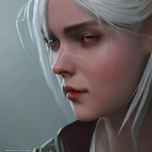 Image similar to ciri, concept art by chen wang, 3 d model, artstation, hdr, 8 k