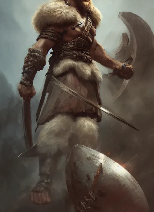 Prompt: A beautiful digital painting of a viking warrior, by Stanley Artgerm Lau, frank frazetta, Rossdraws, James Jean, gerald brom, Andrei Riabovitchev, Marc Simonetti, and Sakimichan, trending on artstation, SFW version