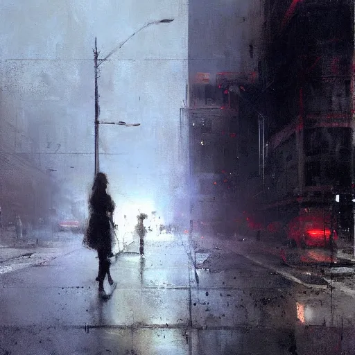 Prompt: bullying, painting by jeremy mann