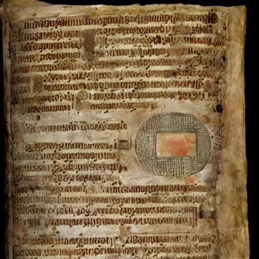Prompt: ancient greek manuscript about personal computers