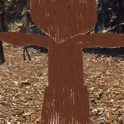 Image similar to a realistic stickman