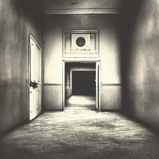 Image similar to liminal space, the backrooms, eerie, uncanny, empty, nostalgic, abandoned, forgotten, lonesome