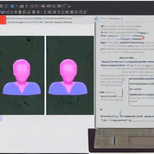 Image similar to an ai try to simulate an ai which try to simulate another ai which is simulating an ai