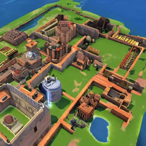 Image similar to team fortress 2 map