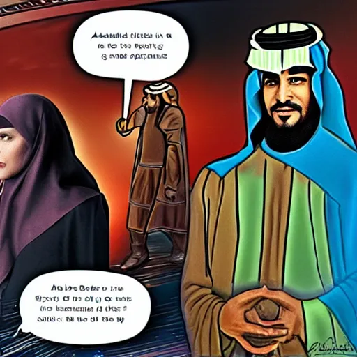 Image similar to arab and muslim themed startrek