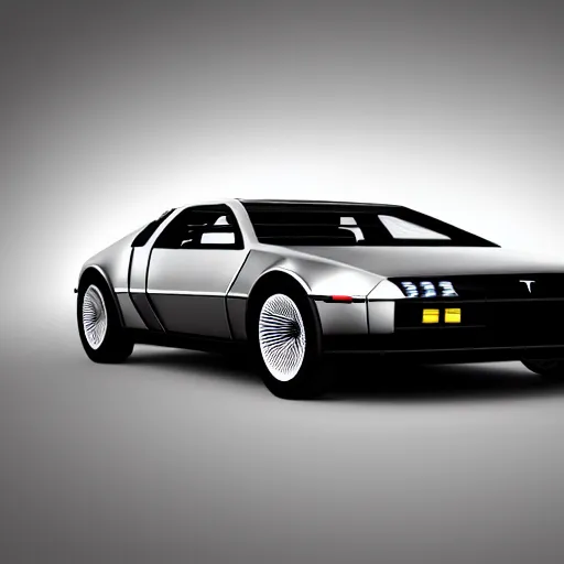 Prompt: a tesla delorean, highly detailed photo, concept car, highly detailed, intricate design, 8 k render