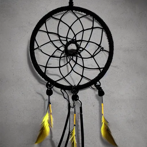 Prompt: high powered industrial next generation mechanical dream catcher