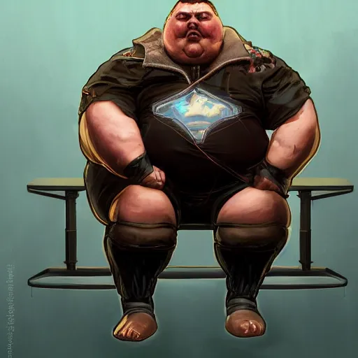 Image similar to a insanely detailed painting of a slightly overweight man wearing a homemade superhero costumed, sitting at a computer desk, nervously and clicking on the mouse, in the style of peter mohrbacher, dramatic lighting and composition, trending on artstation, concept art, comic book, graphic novel