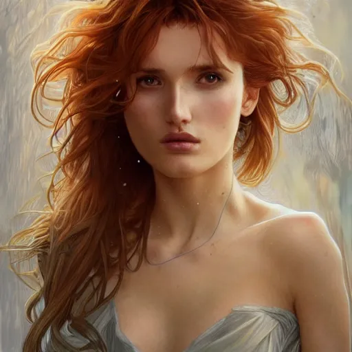 Prompt: ultra realistic illustration, bella thorne messy hair waking up, intricate, elegant, highly detailed, digital painting, artstation, concept art, smooth, sharp focus, illustration, art by artgerm and greg rutkowski and alphonse mucha