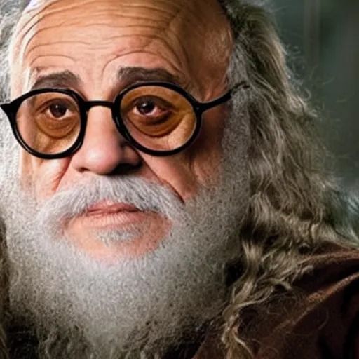 Image similar to Danny DeVito as as Gandalf