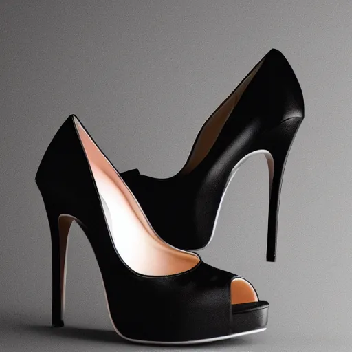 Image similar to stiletto shoes pinterest product shot studio lighting