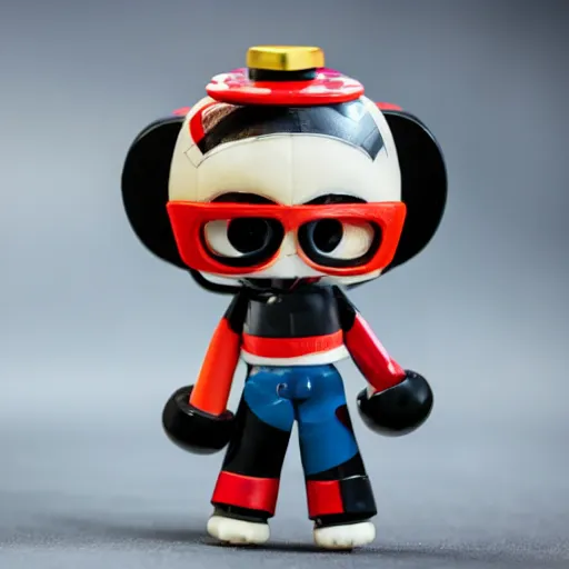 Prompt: tilt shift utter collectible vinyl miniature toy tomorrow