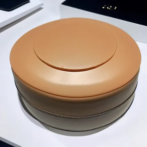 Image similar to jonathan ive dieter rams mooncake 🥮 handbag 👜 👝 packaging