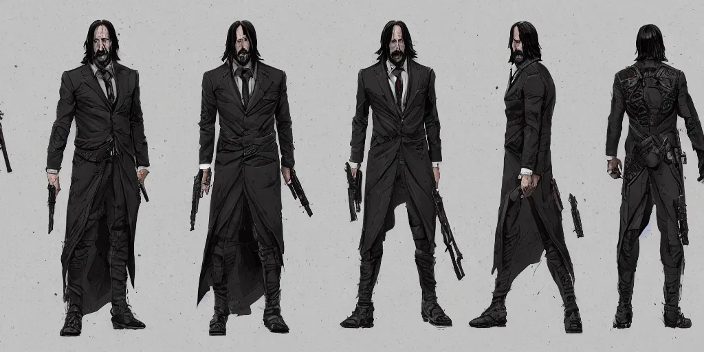 ArtStation - John Wick Character